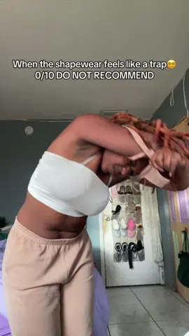 Y'all really played in my face..TWICE Tight? Yes. Snatched? No. I couldn’t breathe, move, or think.  . . . #HonestReview #ShapewearFail #0OutOf10 #ShapewearReview #TikTokMadeMeTryIt #TooTight #ShapewearStruggles #realtalk #NotWorthIt #allthingslo #fyp #miamiinfluencer #foryou #SnatchedOrSuffocating #HonestTikTok #BeforeYouBuy #TikTokReviews