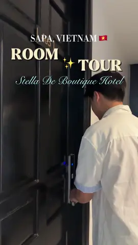Roomtour hạng Deluxe Queen tại Stella De Boutique ✨ #fyp #sapa #dulichvietnam #dulichsapa #khachsansapa #sapahotel #RoomTour