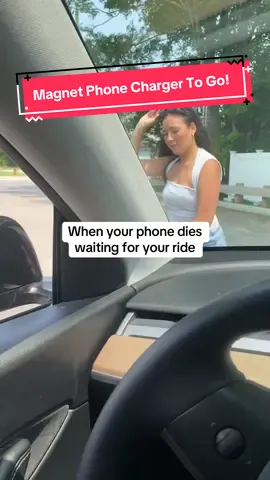 I ended up just letting her keep my power bank so her phone doesn’t die on her again!! #powerbank #phonecharger #fastcharger #charging #magneticcharger #deadbattery #tiktokshop #fyp 
