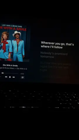 Die With A Smile - Bruno Mars 🩵 #cndclips #foryou #short #applemusic #sounds 