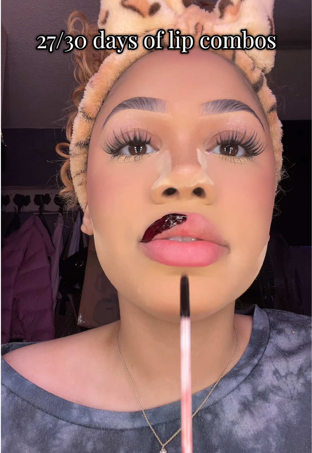 I heard this is THE bunny tongue lip combo 💓🐰