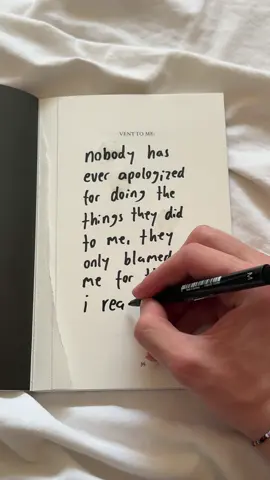 nobody ever apologized to me #sadquotes #theangerbook #journaling #journalprompts #MentalHealth 