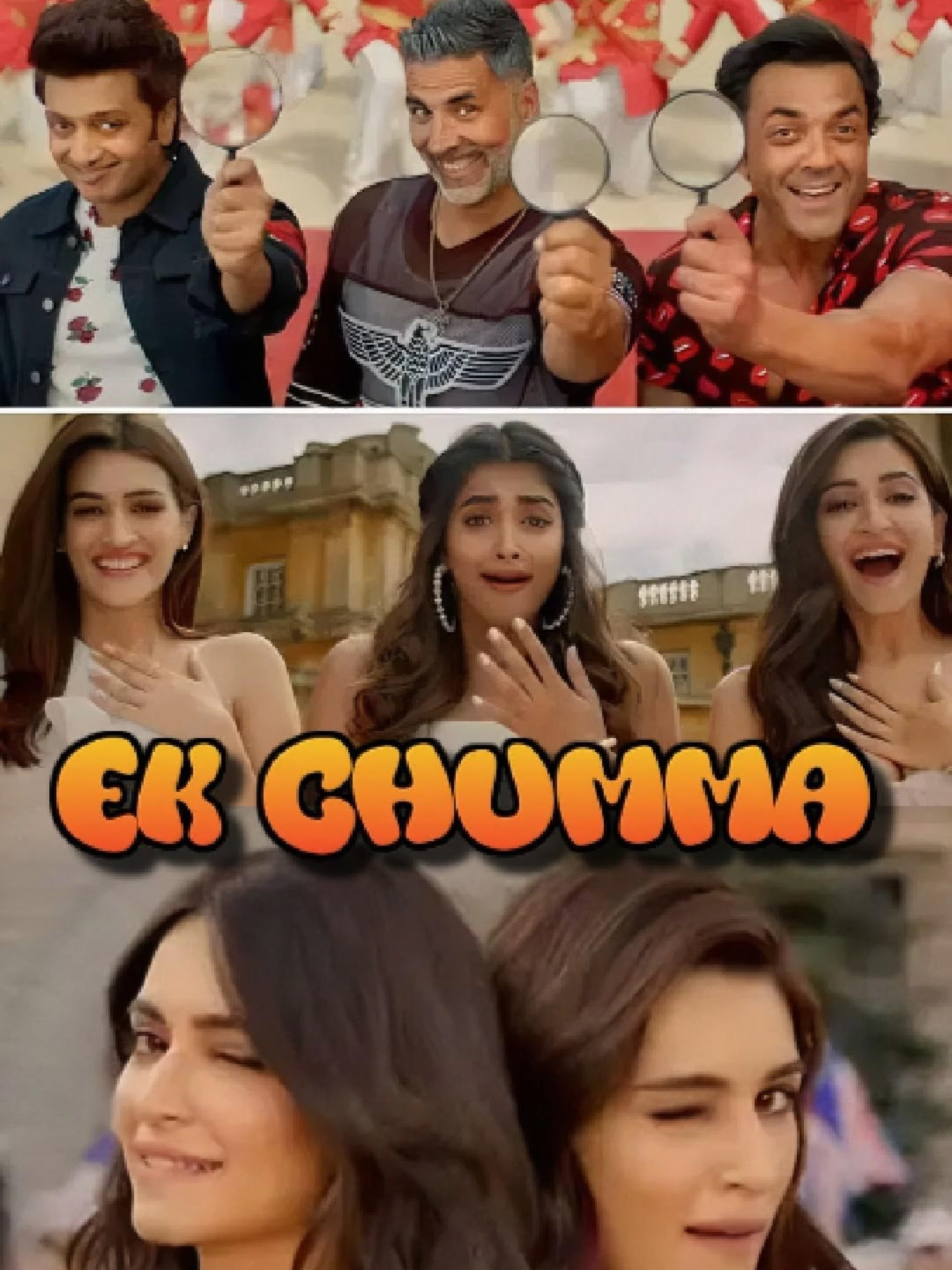 Song: Ek Chumma 🎶 Movie: Housefull 4 🎬 #musicahindu #bollywood #bollywoodsong #sub #bollywoodmovie #bollywoodmusic #akshaykumar #riteishdeshmukh #bobbydeol #kritisanon #poojahegde #kritikharbanda #housefull4