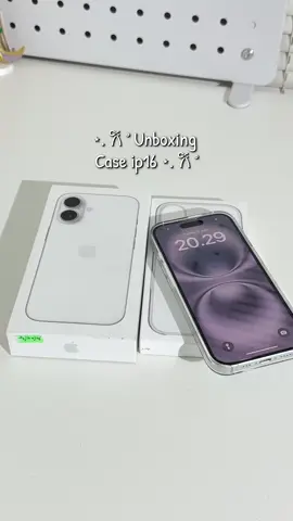 Unboxing case 16💗  #iphone #iphone16 #case  @apple 