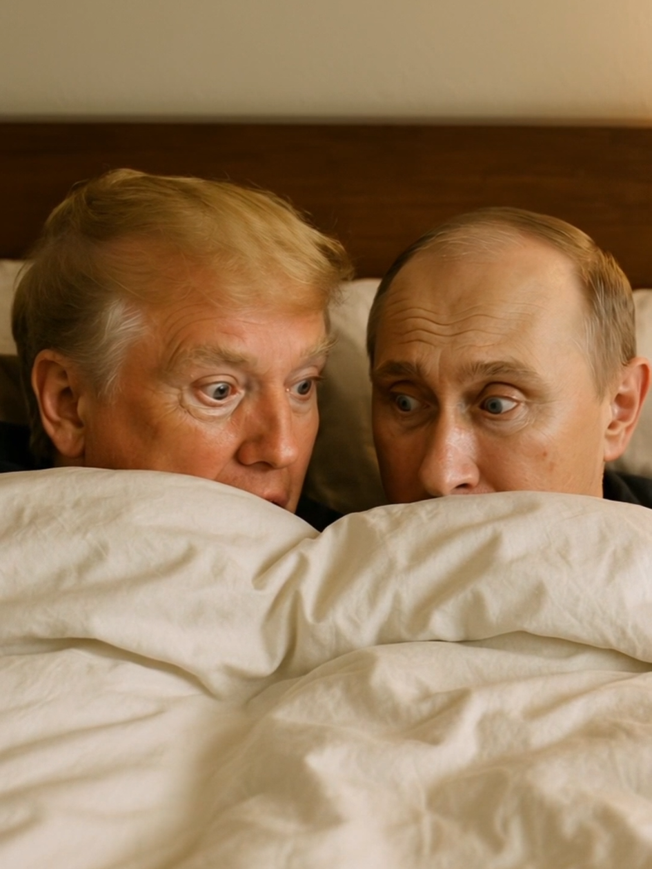 Trump And Putin Get Caught In Bed #aivideo #vladimirputin #donaldtrump #zelenskyy 
