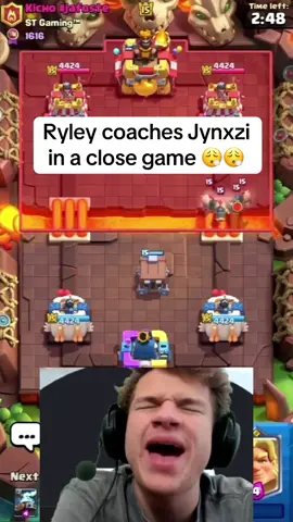 “This deck is like ai** bro” - Jynxzi#ryley #jynxzi #clashroyale 