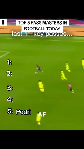 Which pass master is missing on this list? #footballtiktok #fyp #passmasters #top5 