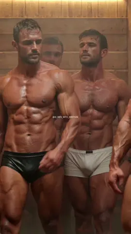 🎁🔥 BONUS VIDEO ALERT: Catch an unrekeaswd video   of EPISODE 17 now only in the @ai_men_with_emotion subscription area! 💦 EPISODE 17 – ❌️THE INFAMOUS SAUNA SERIES❌️ 💦🔥 Tonight the steam room becomes a battleground of contrasts: ice-cold ambition meets blistering passion as fresh challengers push seasoned veterans to their limits. Frosted eucalyptus mist drifts through the haze, bodies collide in hypnotic choreography, and a sudden blackout forces everyone to navigate the scorching darkness by touch alone. Sparks fly, secrets slip, and alliances flip—because in Episode 17, survival isn’t just about strength; it’s about trust in the heat of the unknown. 🌫️⚡🧖‍♂️ Amid every echoing heartbeat we’re reminded why these tiled sanctuaries matter. Beneath the thunder of sweat-drenched applause, we honor the resilience of queer spaces worldwide—safe havens where foreign lovers whisper “welcome home,” where Pride flags are stitched in silence, and where self-love first learned to roar. Tonight’s episode salutes that unbreakable spirit, proving once more that community, like steam, always rises. 💪🏳️‍🌈🔥 #TheInfamousSaunaSeries #Episode17 #RiseWithTheSteam #QueerSanctuary #HeatAndHeritage #SweatAndSolidarity #OwnTheNight #PrideInEveryDrop