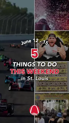 This weekend in St. Louis is packed with energy, culture and unforgettable experiences. From dancing in a foam-filled wonderland 💃 to sipping cocktails 🍹 in the Central West End, here’s your guide to five can’t-miss events—plus ancient art, live music 🎶 and IndyCar racing. 🏎️