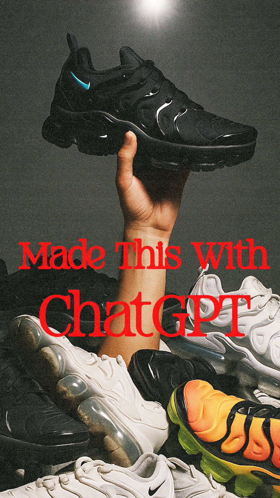 This sneaker shot? All AI. No camera. No model. No studio. Just me, my laptop and a savage prompt crafted inside my own custom GPT bot. I built it to think like a creative director: camera angles, lens types, lighting theory, styling, composition — all wired in. I started in GPT: Harsh flash. Technical layers. Concrete texture. Cyan swoosh. South London estate energy. Then I told it: Make it feel like a Nike campaign. Editorial. Gritty. Unreal — but real. Then I ran it through Kling AI: Gloves clench. Plastic glints. Tower blocks glow behind. Disposable flash burn. This was to animate it.  Now it’s not a sneaker photo. It’s a visual system. A fully branded world. I made every visual you see using my own GPT bot, it’s live on my site if you wanna try it. This is the new agency model: 🤺 Fast 🎯 Hyper-specific 🎱 Fully solo Let’s get it 🌊🌊 #ChatGPTImageGenerate #PromptEngineering #AIgen #AIgeneratedImages #AIgraphicdesign #AIWorkflow #CreatingADigitalProduct #FreeAIPhotoGenerators #AIPhotoEditingEffect #HowToDoAIPhotos #GenerativeDesign #AIStudio #BestAIArtGenerators #CreativeAdvertising #DesignSystem #ImageToBrand #AIProductPhotography #VisualBranding #AIVisualSystem #DesignWithAI #GenerativeDesign #AIPhotoCraft #AIPhotoStyle #aigeneratedimages 