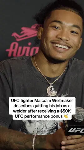 Now former pipe fitter/welder Malcolm Wellmaker describes walking into his office and telling his boss he’s quitting to become a full time UFC fighter after receiving a $50K bonus for his last performance. #welding #UFC #mma 