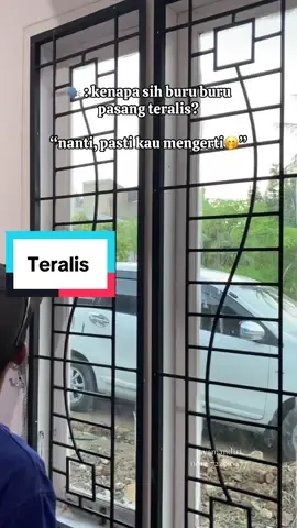 teralis jendela wajib atau ngga nih menurut kaliann?? #teralis #gerbang #jayamandirilampung #bengkellaslampung #rumah #genz #usaha #fyp #minimalis #promo #renovasirumah #lampung #pintu 