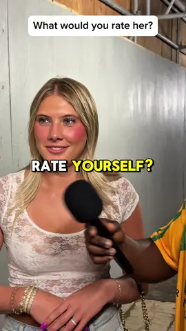 What would you rate yourself?  - #funny #publicinterview #streetinterview #manonthestreet #toronto #foryou #viral #fyp 