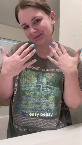 it’s rare I’m not in a big t-shirt tbh #clickonnails #nails #nailtok #nailinspo #nailart #modulnails #fyp #nailtech #summernails 