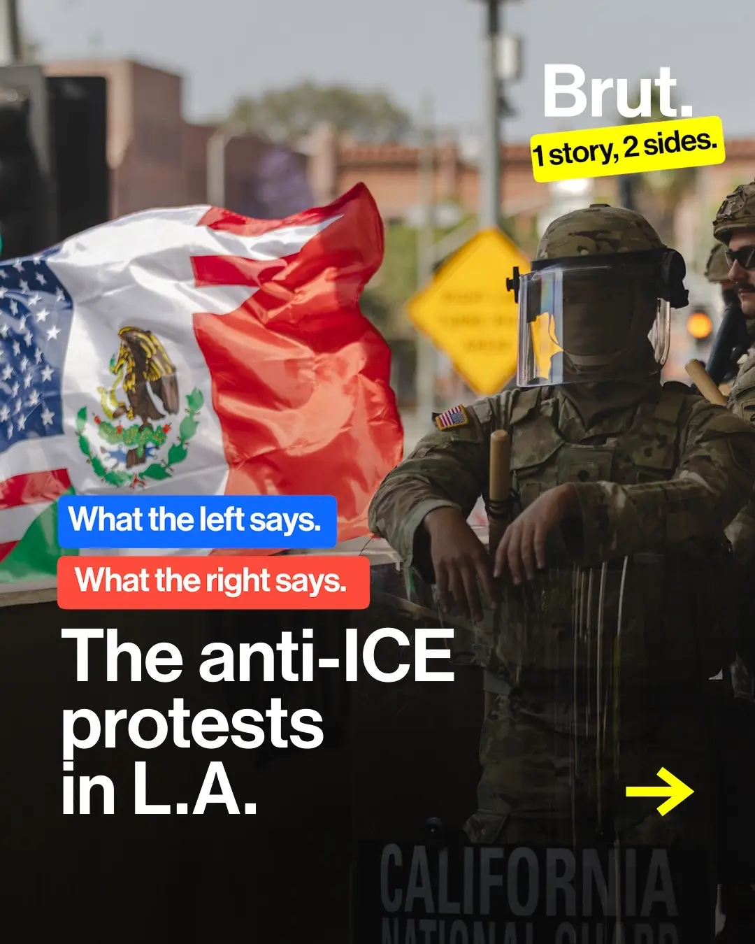 Here's how the left and the right are reacting to the LA immigration raids and National Guard deployment. #immigration #losangeles #icerraids #statesrights #federalpower #trump #newsom #nationalguard #politics #leftvsright #usnews #protests #immigrationpolicy Photo credits: Carlin Stiehl / Los Angeles Times via Getty Images, Gina Ferazzi / Los Angeles Times via Getty Images, Smith Collection/Gado/Getty Images, Carlin Stiehl / Los Angeles Times via Getty Images, Scott Olson/Getty Images, Anna Moneymaker/Getty Images, Nick Ut/Getty Images, MPI/Getty Images, Jim Vondruska/Getty Images Journalist: Camille Guinevere Smith