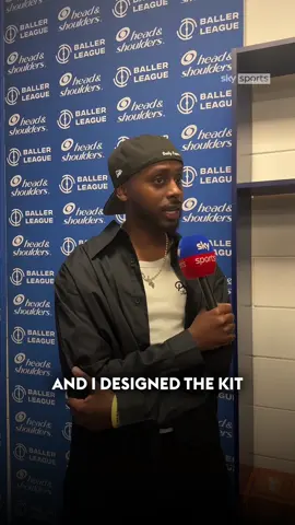 The reason behind Sharky’s new kit creation for the Baller League final 👀  #sdsfc #ballerleague #footballtiktok #youtubers #sharky 
