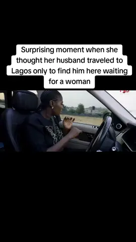 Surprising moment when she thought her husband traveled to Lagos only to find him here waiting for a woman#checkmate #viral #nollywoodmovies 
