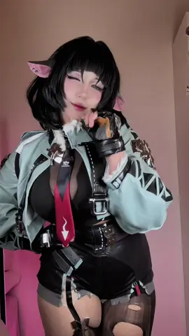 Jane Doe draft 😋 I’m still sick from Dokomi, but hopefully soon new cosplays again 😭 #janedoe #cosplay #zenlesszonezero 