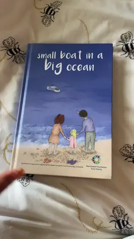 Our book came 📘⚓️ The story follows a brave little girl called Sorelle and her journey through a leukemia diagnosis and recovery.  If everyone could go follow @Smallboat Inabigocean and support Sorelle and her family in raising money for the cancer and oncology department at royal Manchester children’s hospital 💙