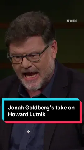 Jonah Goldberg doesn’t mince words when it comes to Howard Lutnik. 