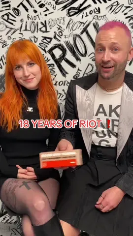 18 YEARS OF RIOT❗️ The album that inspired a generation — and a hair color. Happy anniversary to the record that lit the match and sparked the shade that started it all ❤️‍🔥 #BrianOconnor #ColormeBrian #HayleyWilliams #Paramore 