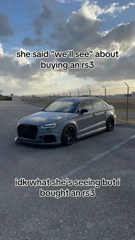 #carporn #fyp #fy #viral #carsoftiktok #carlife #audirs3 #audi #rs3 #5cylinder #babyv10 #makemefamous