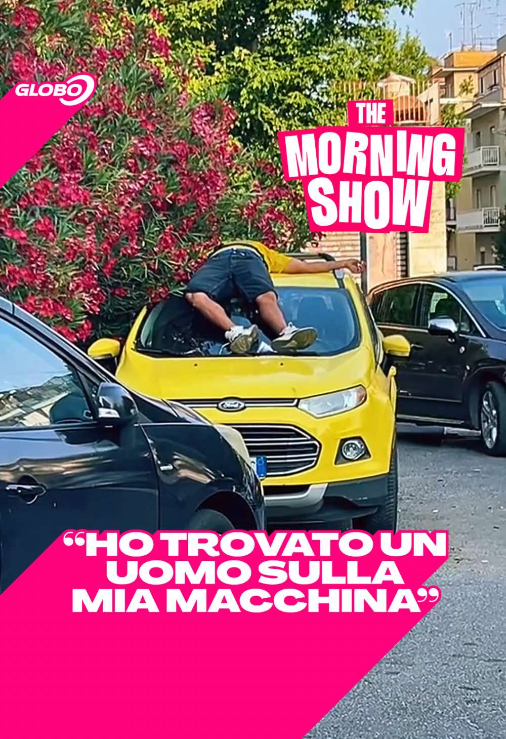Il proprietario della macchina gialla ci racconta cosa è successo! 😱 #Roma 