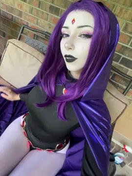 $5 n I’ll dye my hair purple fr #raven #ravencosplay #teentitans #teentitanscosplay #teentitansgo #rachelroth #cosplay #cosplayer #dcuniverse #fyp