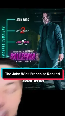 The John Wick Franchise Ranked #johnwick #keanureeves #thecontinental #theworldofjohnwick #ballerina #romansempire