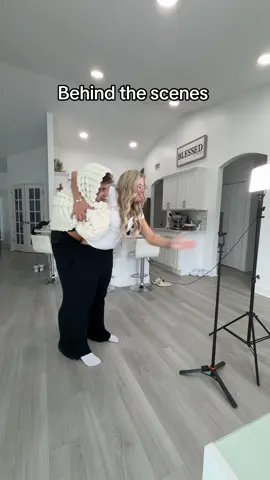 Behind the scenes of our recent video 🤣❤️