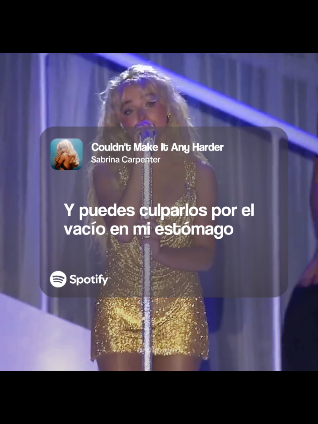 Couldn't Make It Any Harder - Verso 2 ❤️‍🩹 (traducción/letra en español) Sabrina Carpenter, Shor't n Sweet Deluxe; Primavera Sound 2025, Live At Barcelona #lyrics #music #fyp #sabrinacarpenter #shortnsweet #letrasenespañol #foryoupage #paratiiiiiiiiiiiiiiiiiiiiiiiiiiiiiii #xyzbcafypシ 