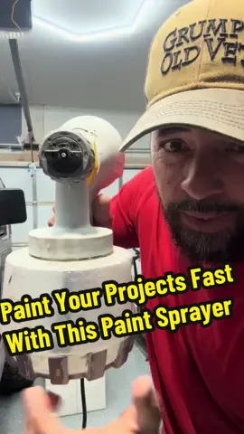 Paint your projects fast with this paint sprayer. #paint #paintersoftiktok #paintsprayers #nocturnallabs 