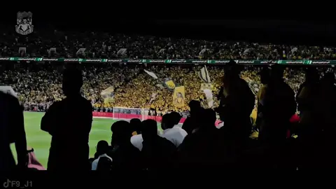 امشي معاك للآخر.💛 #الاتحاد #جمهور_الاتحاد #الكورفا_قولد #ittihad 
