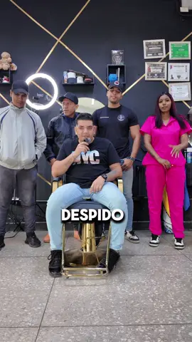 Escúchanos pero no despido Aqui en @CJTSBARBER.NAILS  . . . . #escuchoperonodespido #despido #trend #comedia #trabajo #humor #humortiktok #buenambientelaboral #frypgシ #vir #viralvideos #barberia #barberos #barbershop 