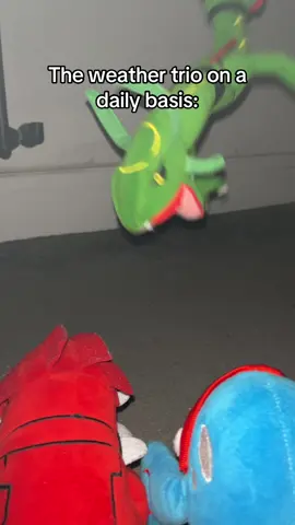 Rayquaza finna be tired 😭🙏 #rayquaza #groudon #kyogre #pokemon #plush #meme #theweathertrio #channel #funny #nintendoswitch2 #fyp #foryou #foryoupagе #fypp #fyppp 