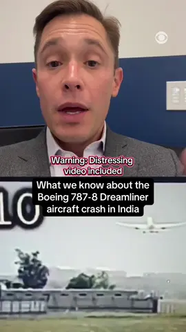A Boeing 787-8 Dreamliner aircraft carrying 242 passengers and crew on board in Ahmedabad, India shortly after its departure on Thursday afternoon. Video shows the plane, heading for London Gatwick Airport, going down and erupting in flames minutes after what appeared to be a struggle during liftoff. It crashed into residential area, hitting buildings, including the dining area of a medical college. Although law enforcement initially told reporters that no one on the plane was believed to be alive, two officials later said that one person survived. Casualties were also reported on the ground. Here's what we know so far. Head to the linked article for more on this developing situation. #airindia #flight #india #london #planecrash #plane 
