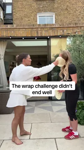 It’s safe to say I lost this game😂😂  #wrapchallenge #fyp #trending #foryourpage #wrapslap #taco 