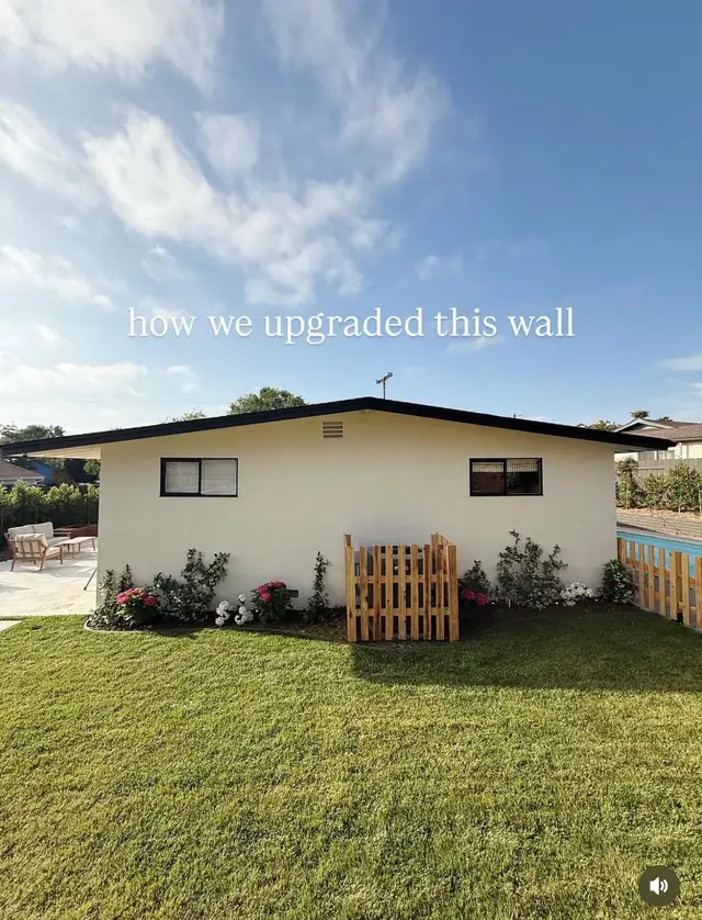 So glad we took a few days to transform this! #DIY #homeexterior #backyard #makeover