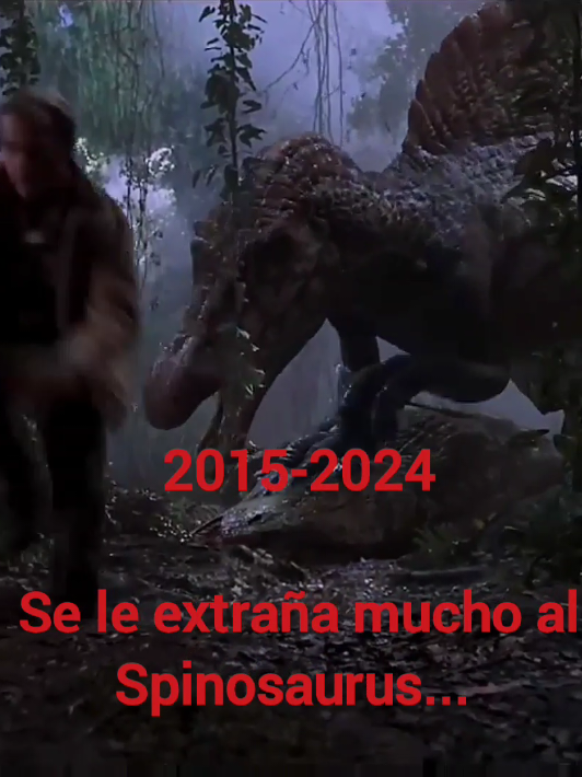 Después de 24 AÑOS vuelve el Spinosaurus, esta vez como. 4 ejemplares 🤩 #jurassicworld #jurassicpark #jurassicworldrebirth #paratiiiiiiiiiiiiiiiiiiiiiiiiiiiiiii #zagüy #fypシ゚ #foryoupage 