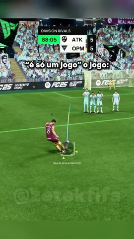 A MELHOR PARTIDA QUE VOCÊ VERÁ HOJE 🤣 #eafc #eafc25 #fc25 #fc25ultimateam #fifa25 #fifa25ultimateteam #weekendleague #fifaskills #proclubs #clubs 