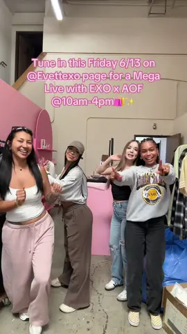 And join us on the Exo page at 4pm-8pm Friday 6/13 for the rest of the Mega Live💕