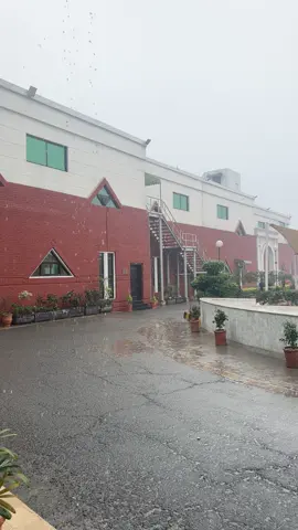 Rain hits different 🌧️#sky #rain #umt #beautiful #pakistan #lahore #family #university #friend #free 