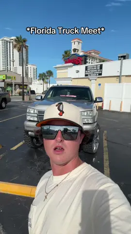 Really came to Florida for this #trucks #squattedtrucks #chevy #country #daytonatruckmeet 