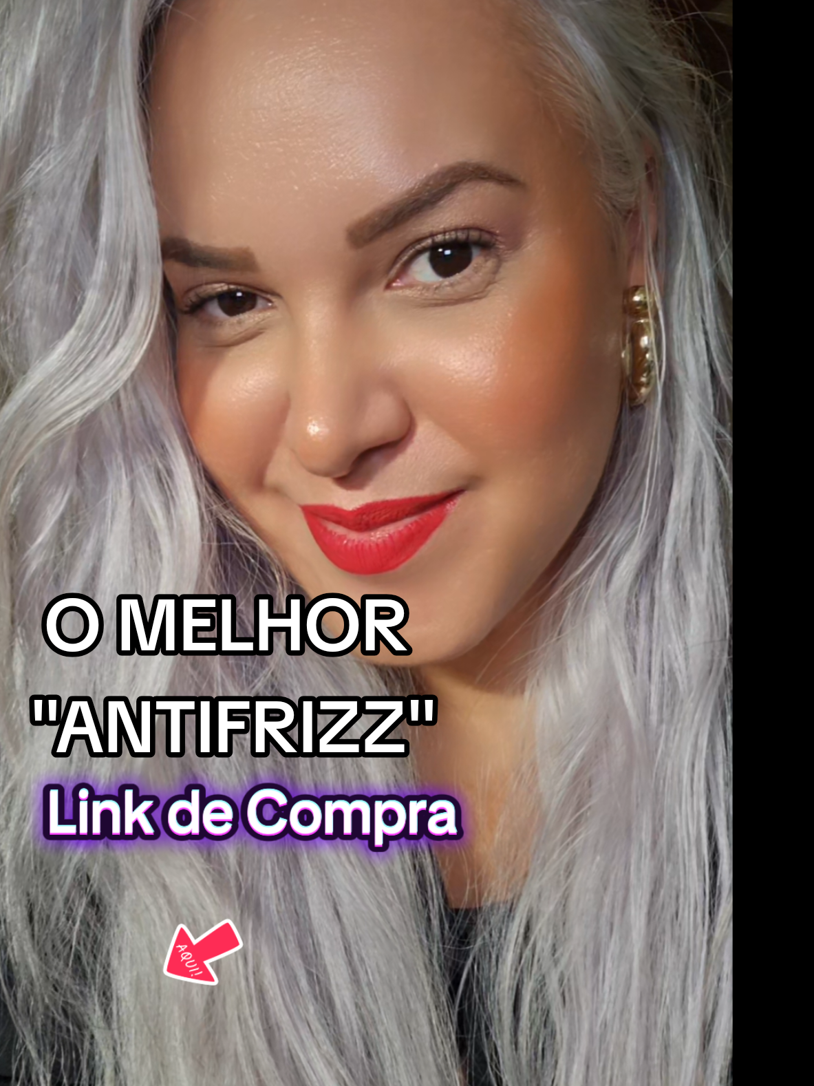 PRODUTO PARA DEIXAR O CABELO SEM FRIZZ. Crame sem Enxágue da AMEND...  #amendinspira #dicasdebeleza #autoestima #transiçãocapilar #grisalhos #platinada #cabelobranco 