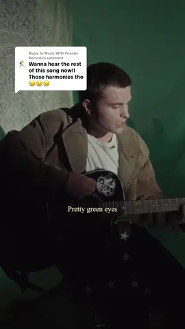 Replying to @Music With Friends Records #prettygreeneyes #greeneyes #fyp #foryou #lovestory #relationships #lovesong #foryoupage #devanzorn #devanzorn #singersongwriter #storytelling #storyteller 