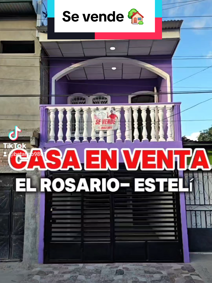 ¿Buscás una propiedad para invertir y alquilar? 📍 Esta casa en El Rosario, Estelí, es una joya 🔑 Cerca de todo, lista para generar ingresos. ¡Escribime para más info! 📲 #CasaEnVenta #Estelí #InversiónInmobiliaria #BienesRaíces #Oportunidad #Nicaragua #CasasEstelí #vendocasa #enventa #propiedades #bienesraices #bienesraices #Estelí #CasaEnVenta #realestate #sevende 