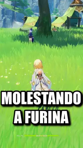Molestando a Furina #ElpelosFeli #genshin #Felielpelos #humor #furina #GenshinImpact 