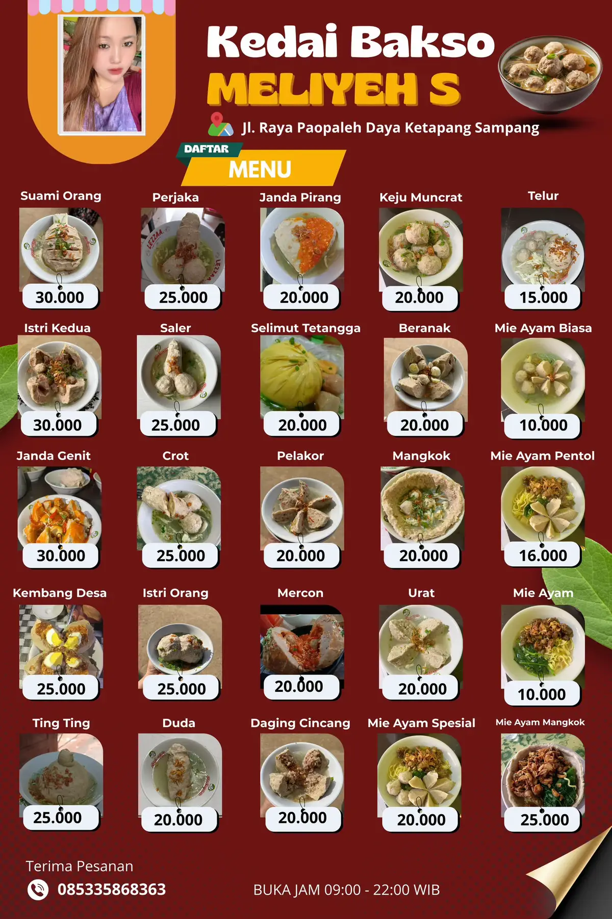 Kedai #baksojanda ada promo setiap pembelian bakso, gratis es teh manis khusus hari ini saja 🥳🥳🥳🥳 ayo siap ramaikan banyak menu baru😋😋😋#baksojanda #baksoviral #menyalaabangkuh🔥 #🔥🔥🔥 #fyp #fypシ゚viral🖤tiktok #fyppppppppppppppppppppppp 
