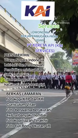 Cara pendaftaran selengkapnya cek website : www.lokerblog.com #loker #lowongankerja #rekrutmenkai #ptkai #kondekturkai #polsuska_kai #masiniskai #pramugarikai #recruitmentkai2024 #bumn #fyp #lokerblog Cari: pendaftaran lowongan kerja pt kai 2025°