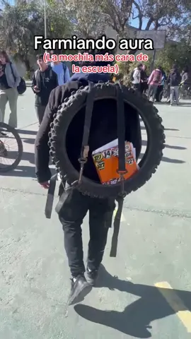Wheel mochila #fyp #motocross #aura #promo25 